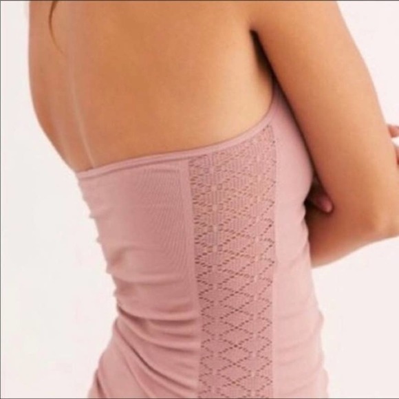 Free People Havana Seamless Halter Top M/L NWT - Picture 2 of 9